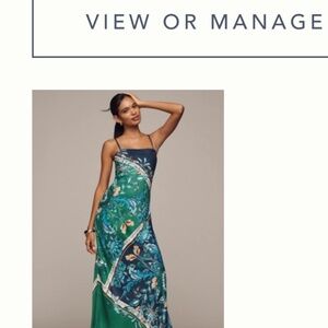 Dress from Anthropologie.. never worn but tags removed.